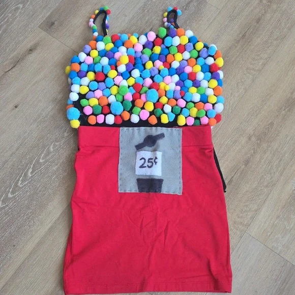 Custom Gumball Machine Halloween 2 Piece Set - Picture 1 of 9